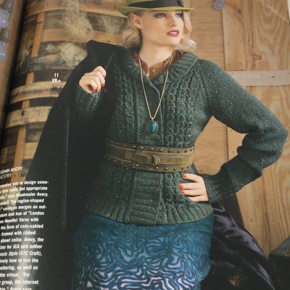 Bundle Vogue Knitting Magazine 6 Issues 2008-2010 Upscale Knits - Picture 14 of 16